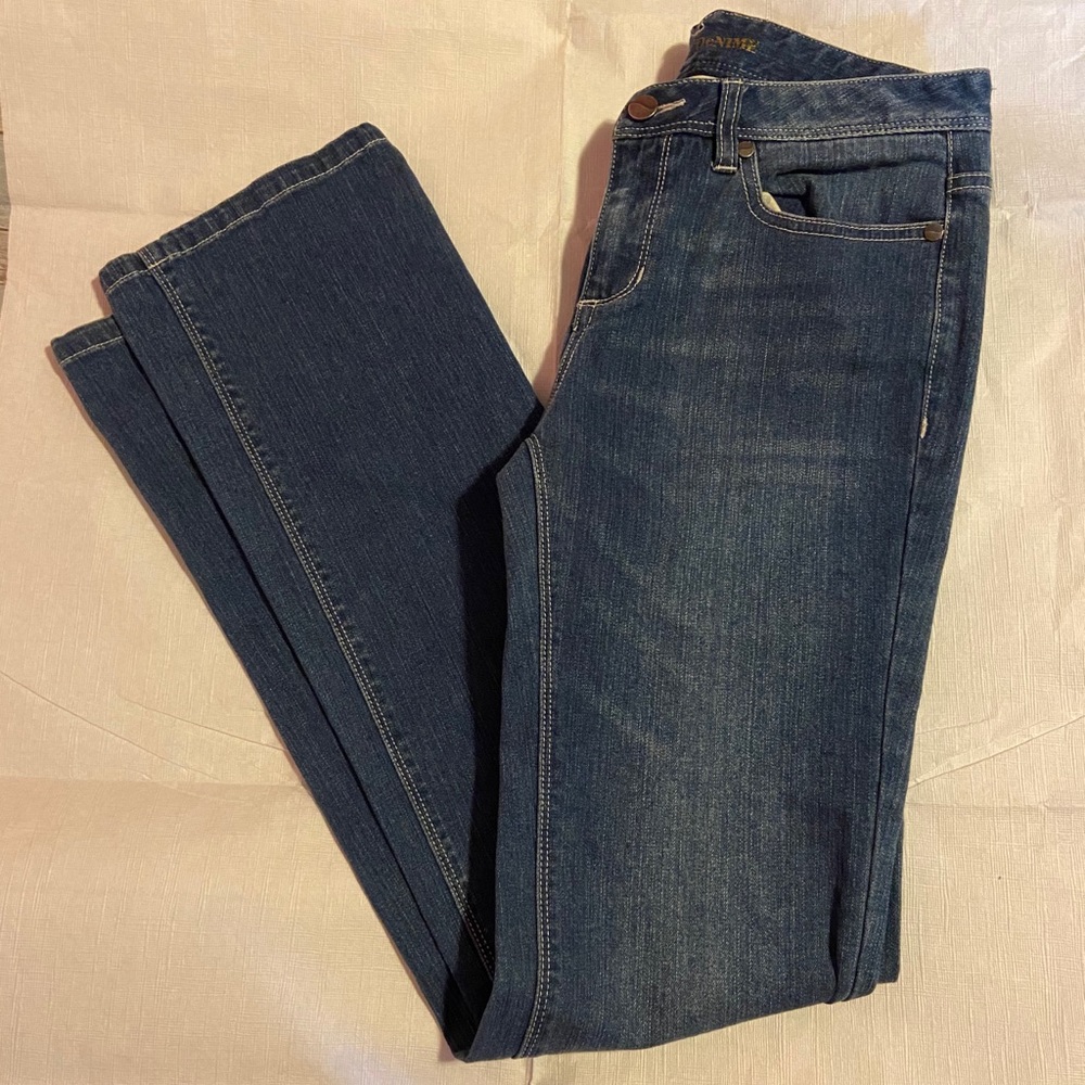 Tribal DeNIME straight leg blue jeans